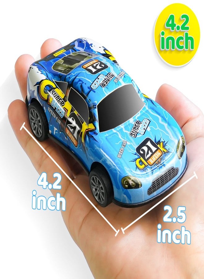 Beestech 4.2" Toy Cars Metal Race Cars Vehicles 9 Pack, Pull Back Cars Toys for Boys, Girls, Toddlers, Kids 2,3,4,5,6,7 Years Old, Party Favors, Teacher Reward Prizes, Boy Birthday Gifts - Image 3
